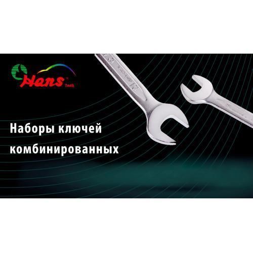 HANS. Набір ключів комбінований 6-24 мм 16 попер. метал. кейс (16616MI) (16616MI) OL_00000015693 фото