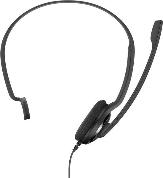 Комп'ютерна гарнітура моно On-Ear EPOS PC 7 Chat, USB, Uni Mic, 2м, Чорний RC_1000431 фото