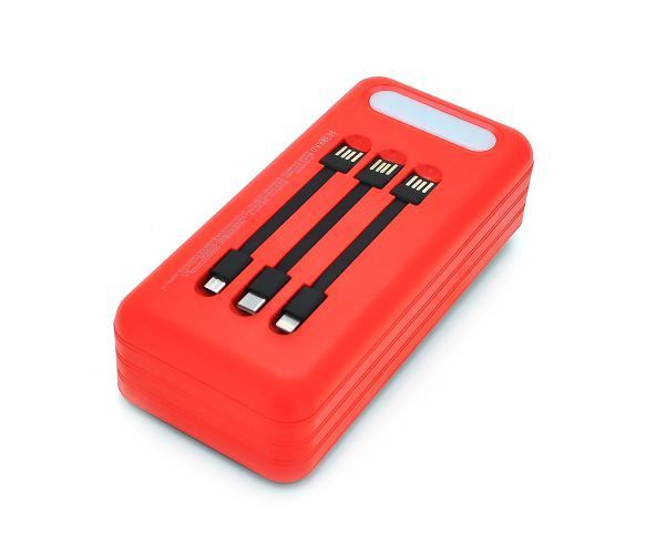 Повербанк 80000 mAh Solar KKD-8W Input: 5V/2 1A Output: 5V /2 1A Red U_28609 фото