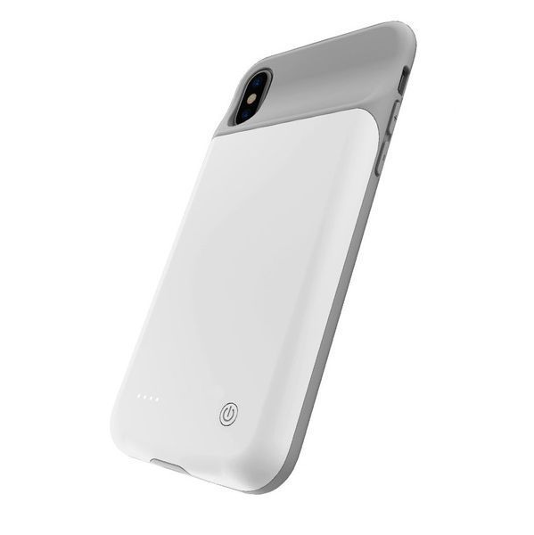 Чохол акумулятор AmaCase для iPhone X/XS Білий (3200 маг) AMA_006 фото