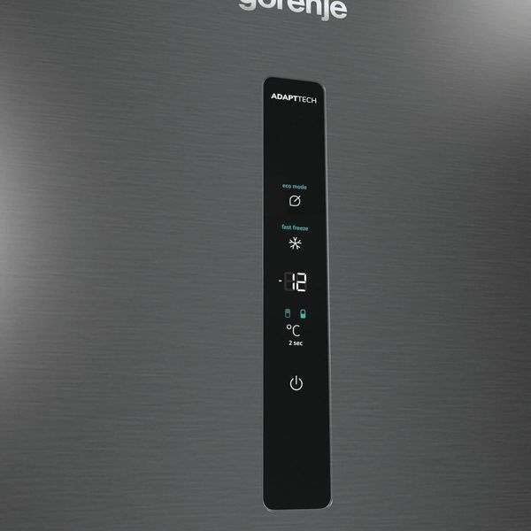 Холодильник с нижн. мороз. камерой Gorenje NRK620EABXL4, 200х60х60см, 2 двери, 235(96)л, А++, Total NF, Зона RC_NRK620EABXL4 фото