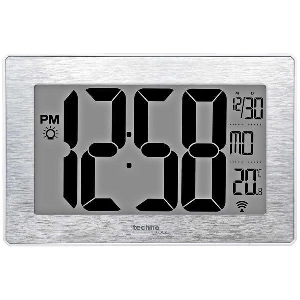 Годинник настінний Technoline WS8019 Silver (WS8019) DS_DAS301306 фото