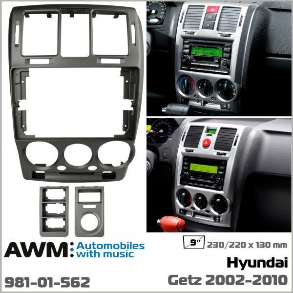 Перехідна рамка Hyundai Getz AWM 981-01-562 AV_981-01-562 фото