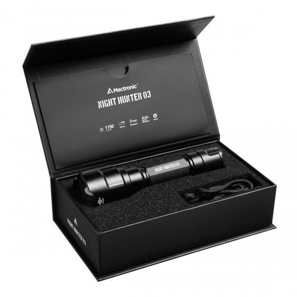 Ліхтар тактичний Mactronic Night Hunter 03 (1150 Lm) Focus (THH0231) DS_DAS301505 фото