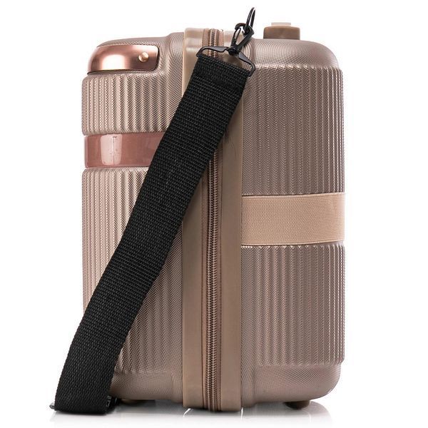 Б'юті-кейс Semi Line 16L Champagne (T5668-1) DS_DAS302657 фото