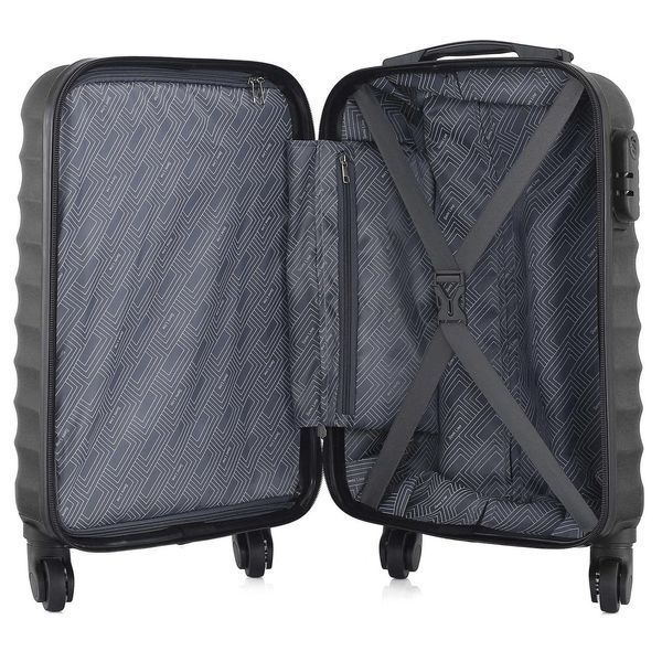 Чемодан Semi Line 20" (S) Black (T5634-1) DS_DAS302596 фото