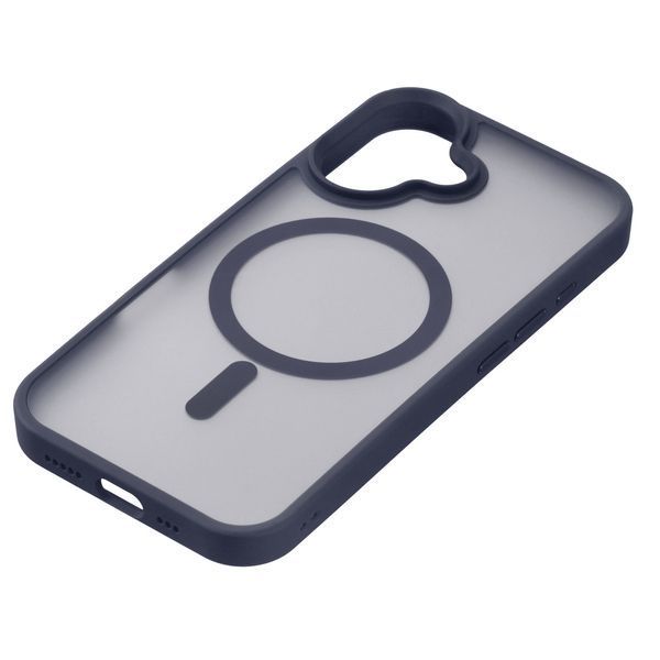 2E Чехол Basic для iPhone 16, Soft Touch MagSafe Cover, синий темный RC_2E-IPH-16-OCLS-DL фото