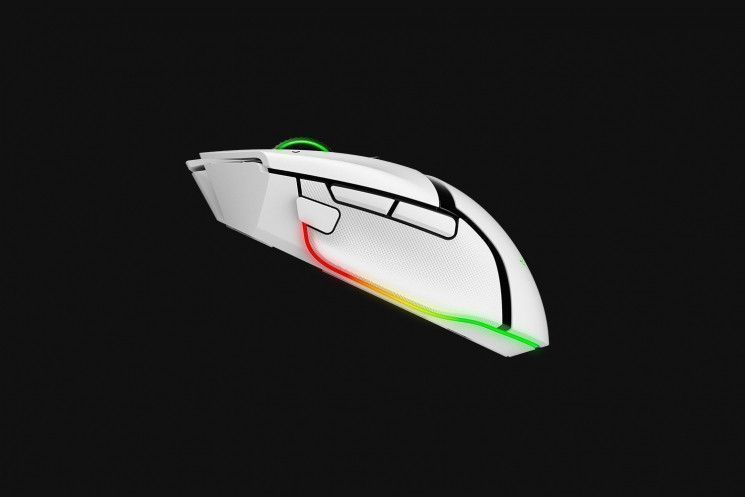 Миша Razer Basilisk V3 Pro, RGB, USB-A/WL/BT, білий RC_RZ01-04620200-R3G1 фото