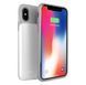 Чохол акумулятор AmaCase для iPhone X/XS Білий (3200 маг) AMA_006 фото 1