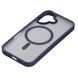 2E Чехол Basic для iPhone 16, Soft Touch MagSafe Cover, синий темный RC_2E-IPH-16-OCLS-DL фото 3