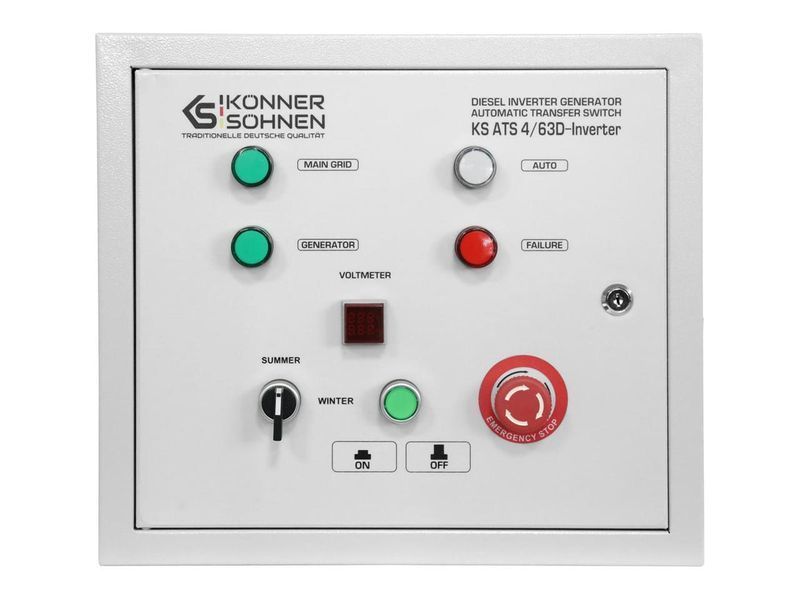 Блок автоматического ввода резерва KS ATS 4/63D-Inverter RC_KSATS4/63D-INVERTER фото
