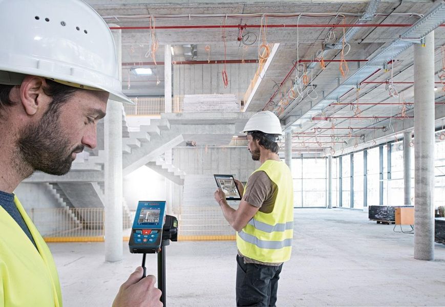 Далекомір лазерний Bosch Professional GLM 100-25 C, 0.08-100м RC_0.601.072.Y00 фото