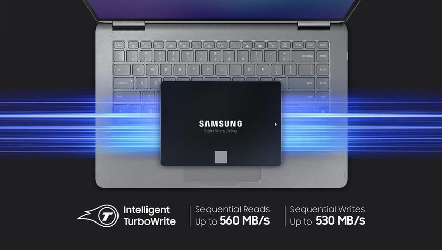 Накопитель SSD Samsung 2.5" 1TB SATA 870EVO RC_MZ-77E1T0B/EU фото