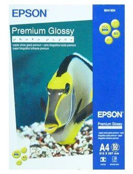 Бумага Epson A4 Premium Glossy Photo Paper, 50л. RC_C13S041624 фото