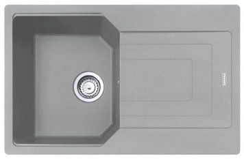 Мойка кухонная Franke Urban, фрагранит, прямоугольник, с крылом, 780х500х220мм, чаша &ndash; 1, накладная, UBG RC_114.0574.944 фото