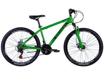 Велосипед сталь 26 Discovery RIDER AM DD рама-16" зелений 2024 VT_OPS-DIS-26-603 фото
