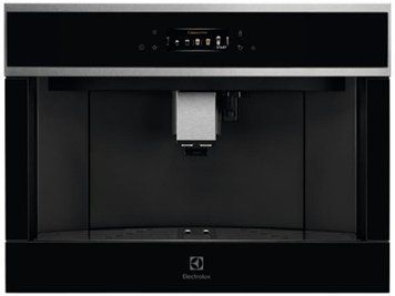 Electrolux Кавомашина вбудована, 2,5л, зерно+мол., автомат.капуч, дисплей, сенсорне кер., підсвічування, RC_EBC85X фото