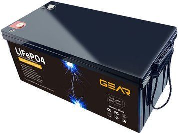 Акумуляторна батарея GEAR LiFePo4 25.6V / 100 Ah (2560Wh) Клема &ndash; M8 IP_GB-LiFePo4-25.6-100 фото