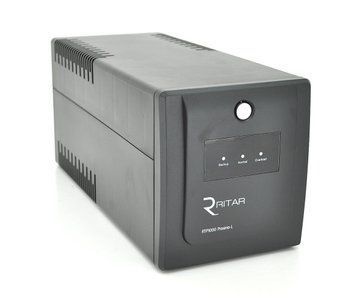 ИБП Ritar RTP1000 (600W) Proxima-L, LED, AVR, 3st, 4xSCHUKO socket, 2x12V7Ah, plastik Case ( 460 x 225 x 245 ) U_05847 фото