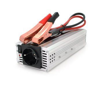 Інвертор напруги POWERMASTER, 24V/220V, 1000W з модифікованою синусоїдою, 1 Shuko, клеми U_29429 фото