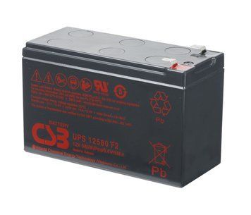 Акумуляторна батарея CSB UPS12580, 12V 10,5Ah (151х65х99мм), Q10 U_05179 фото