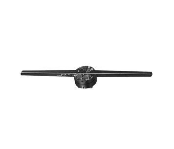Світлодіодний голографічний проектор-голограма Merlion Z2, 12V/36W, 1024*384dpi, кут огляду - 176&deg;, LED: 2*192, 42*42 см U_31058 фото