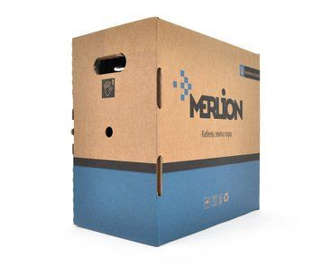 Кабель MERLION КПП-ВП 4 * 2 * 0,48 (UTP-cat.5E), СU, оболонка ПЕ, для нар. робіт, 305 м. U_17386 фото