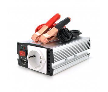 Инвертор напряжения MRV-15012 ((150W)), 12/220V, approximated, 1Shuko, клеммы + крокодилы, Box.Q20 U_29171 фото