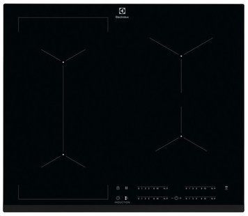 Варильна поверхня Electrolux індукційна, 60см, розширена зона, Hob2Hood, чорний RC_CIV634 фото