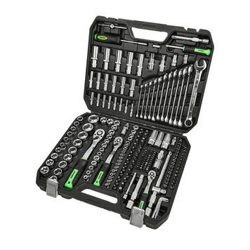 Профессиональный набор инструментов в кейсе Winso Pro 1/2", 1/4", 3/8" 72T, CR-V, 219ед. LI_924219 фото