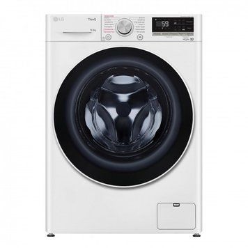 Пральна машина LG фронтальна, 10,5 кг, 1400, A+++, 57см, дисплей, пара, інвертор, білий RC_F4V5RS0WW фото