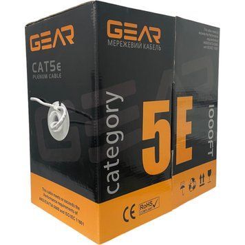 Мережевий кабель вита пара GEAR CAT.5E FTP-CCA-4Px2x0.51 IP_0010 фото
