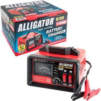 Зарядний пристрій АКБ Alligator 6/12V, 10А LI_AC807 фото