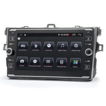 Штатная автомагнитола Prime-X 22-003/8K, 4+64, 4G для TOYOTA Corolla 2007-2013(серый) PX_2000000018225 фото