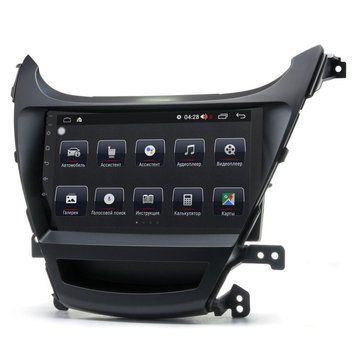 Штатная автомагнитола Prime-X 22-483/9M, 4+64, 4G для HYUNDAI Elantra (MD) 2014-2016 Avante (MD) 2013-2015 PX_2000000020976 фото