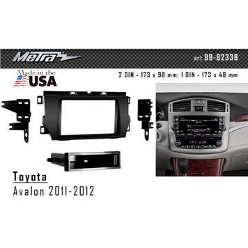 Перехідна рамка Metra 99-8233B для Toyota Avalon 2011-2012 AV_99-8233B фото