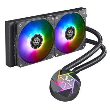 Система рідинного охолодження Vida VD240-SLIM, LGA1700, 2066, 2011, 1200, 115x, AM5, AM4 TDP200W SilverStone RC_SST-VD240-SLIM фото