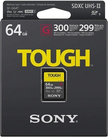 Карта пам'яті Sony Tough SD [SF64TG] RC_SF64TG фото