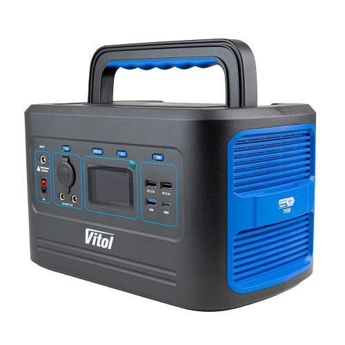 Портативне джерело живлення Vitol TV500, 220В/500Вт/LiFePo4 614Вт/год, чистий синус (TV500) OL_00000054210 фото