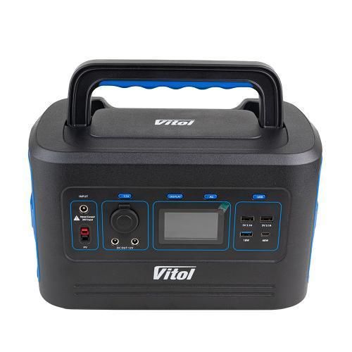 Портативне джерело живлення Vitol TV500, 220В/500Вт/LiFePo4 614Вт/год, чистий синус (TV500) OL_00000054210 фото