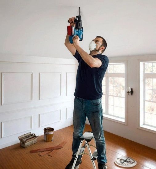 Перфоратор Bosch Professional GBH 180-LI, 2x4.0 Аг RC_0.611.911.121 фото