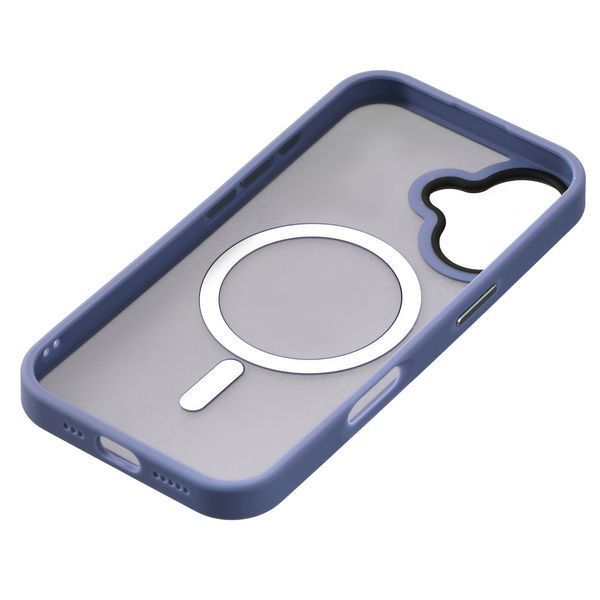 2E Чохол Basic для iPhone 16, Soft Touch MagSafe Cover, синій світлий RC_2E-IPH-16-OCLS-LB фото