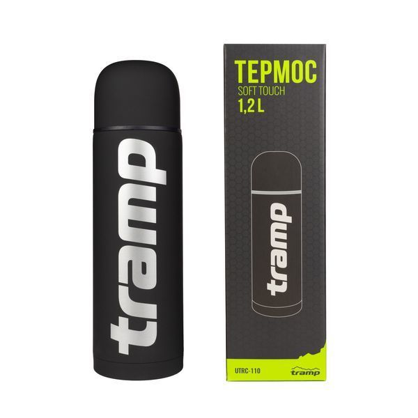 Термос TRAMP Soft Touch 1,2 л UTRC-110 black TM_UTRC-110-black фото
