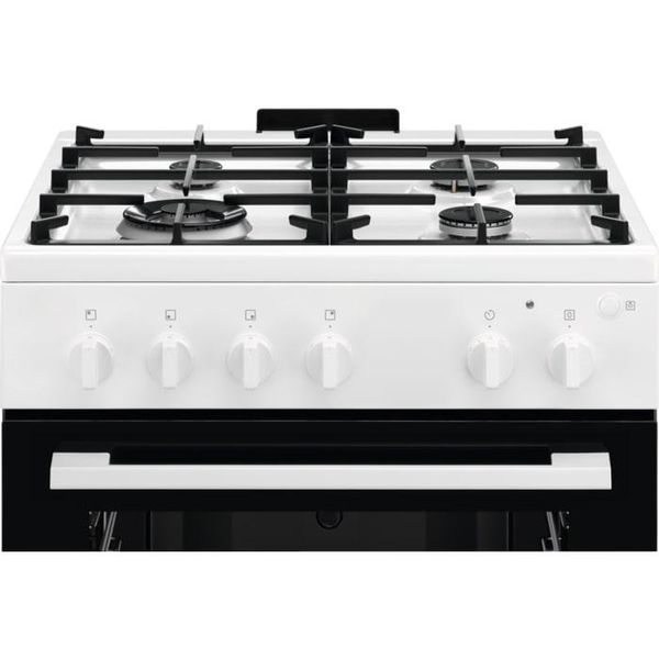 Electrolux Плита газова, 59л, 60x60см, чавун, білий RC_LKG600011W фото