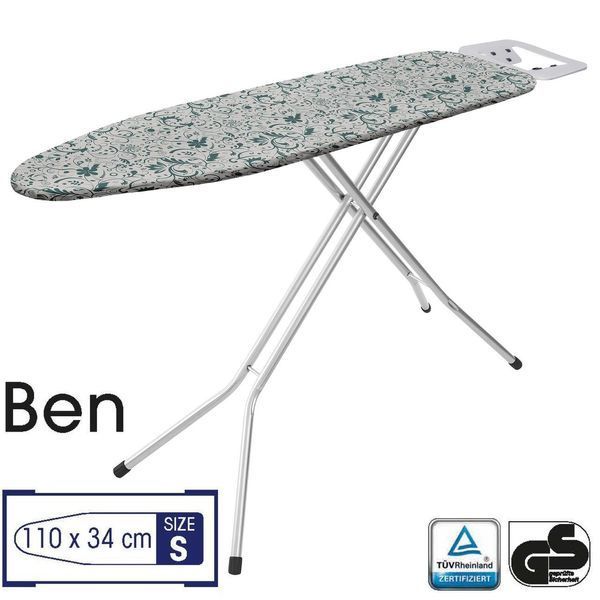 Доска для глажки Casa Si Ben 110x30 Silver/White Plants (CS98090G323) DS_DAS302442 фото
