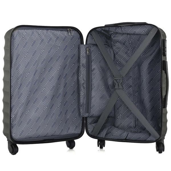 Чемодан Semi Line 24" (M) Black (T5634-2) DS_DAS302597 фото