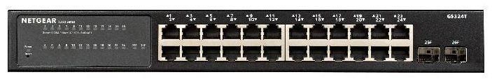Комутатор NETGEAR GS324T 24xGE, 2xSFP, Керований L2 RC_GS324T-100EUS фото