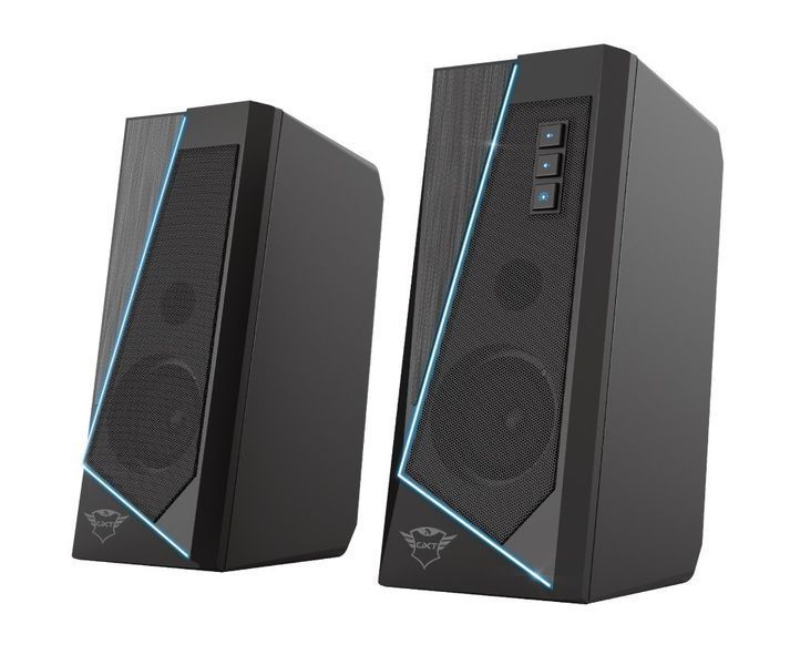 Акустична система (Колонки) 2.0 GXT 609 Zoxa RGB Black Trust RC_24070_TRUST фото