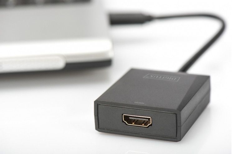 Адаптер Digitus USB 3.0 - HDMI Full HD, M/F, 0.15 m RC_DA-70841 фото