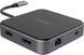 Acer Хаб USB-С > HDMI/DP/2xUSB-A3.2/USB-C/RJ45/mini-jack, 0.15м, чорний RC_HP.DSCAB.013 фото 2